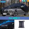 Для автомобиля BMW I7 Полные наружные чехлы Уличные Водонепроницаемые Пылезащитные Защита от солнца, дождя, снега Внешние аксессуары для автомобиля