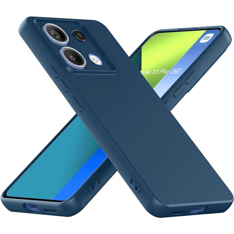 Жидкий силиконовый чехол для XiaoMi RedMi Note 13 Pro 5G/POCO X6 5G Жидкий силиконовый чехол, глобальная версия, защитный чехол для камеры всего тела, силиконовый чехол