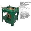 Outdoor Kerosene Stove BBQ Picnic Camping Backpacking Hiking Cooking Kerosene Furnace Burner Portable Lightweight Camp Stove Heater
