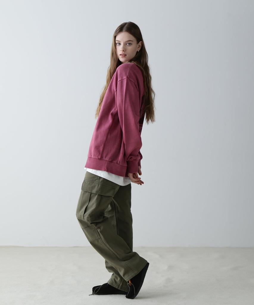 AVIREX COTTON CARGO PANTS L 783-4910603 olive