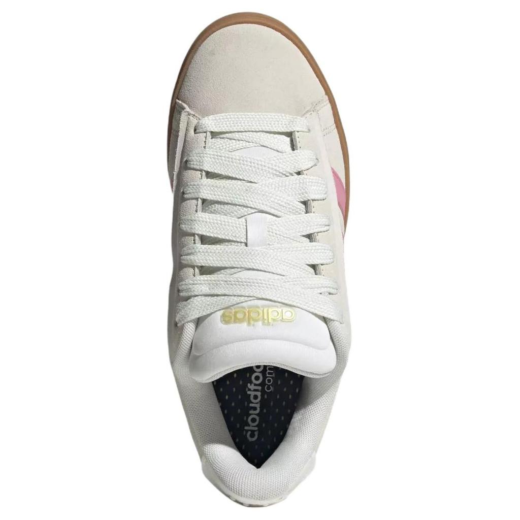 Adidas Grand Court Alpha 00S Модные Удобные Прочные Низкие Кеды для Скейтбординга Женские Кроссовки Коричневые JQ2999