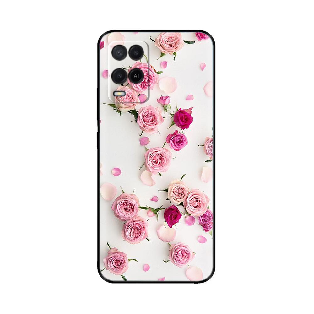 Чехол для OPPO A54 CPH2239 2021 Милый задний чехол Силиконовый мягкий ТПУ чехол для телефона Для OPPO A54s A 54 OPPOA54 S Чехлы Защитные