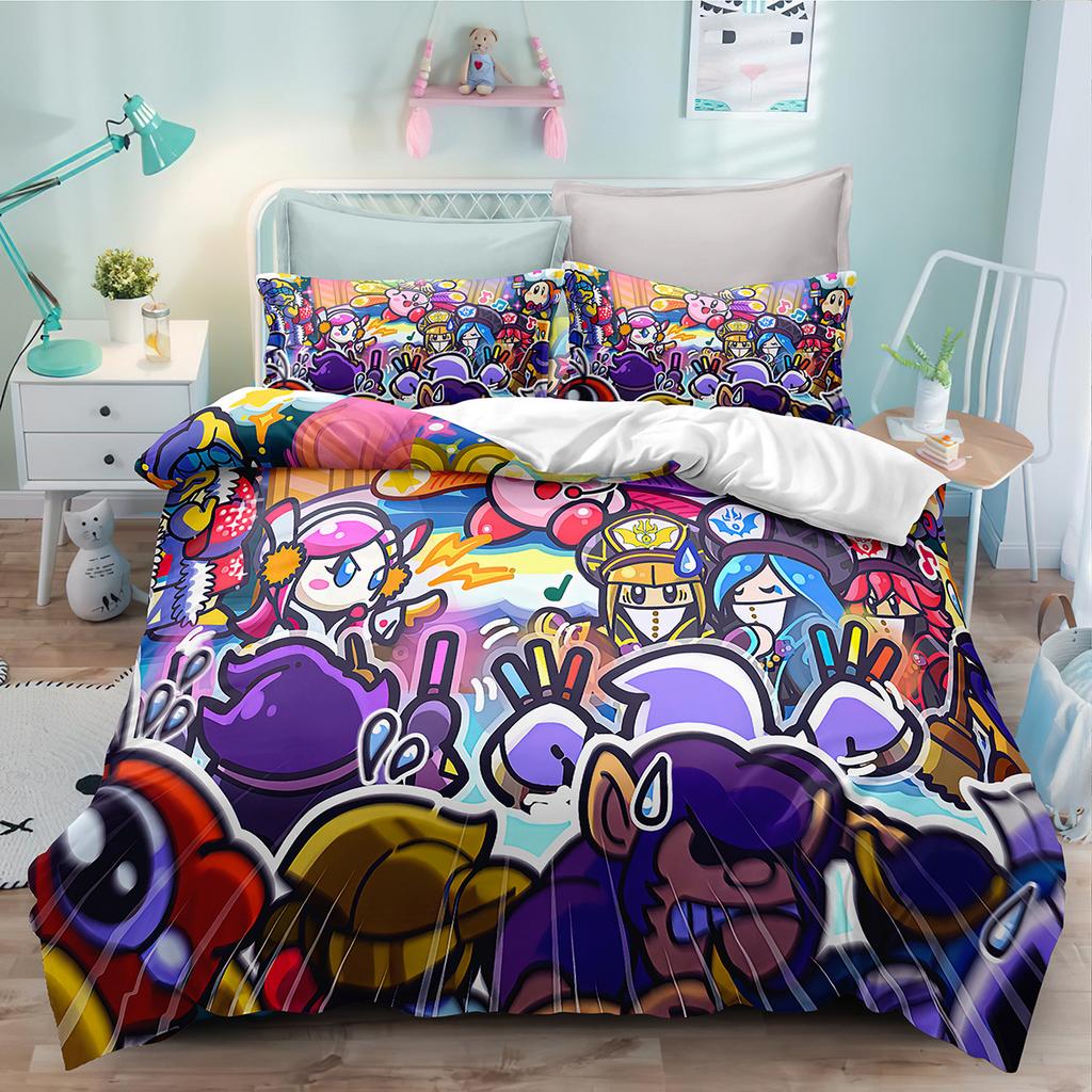 Fashion Technology Printing, 3D Digital Printing, Bedding, Duvet Covers, Pillowcases, Three-piece Sets