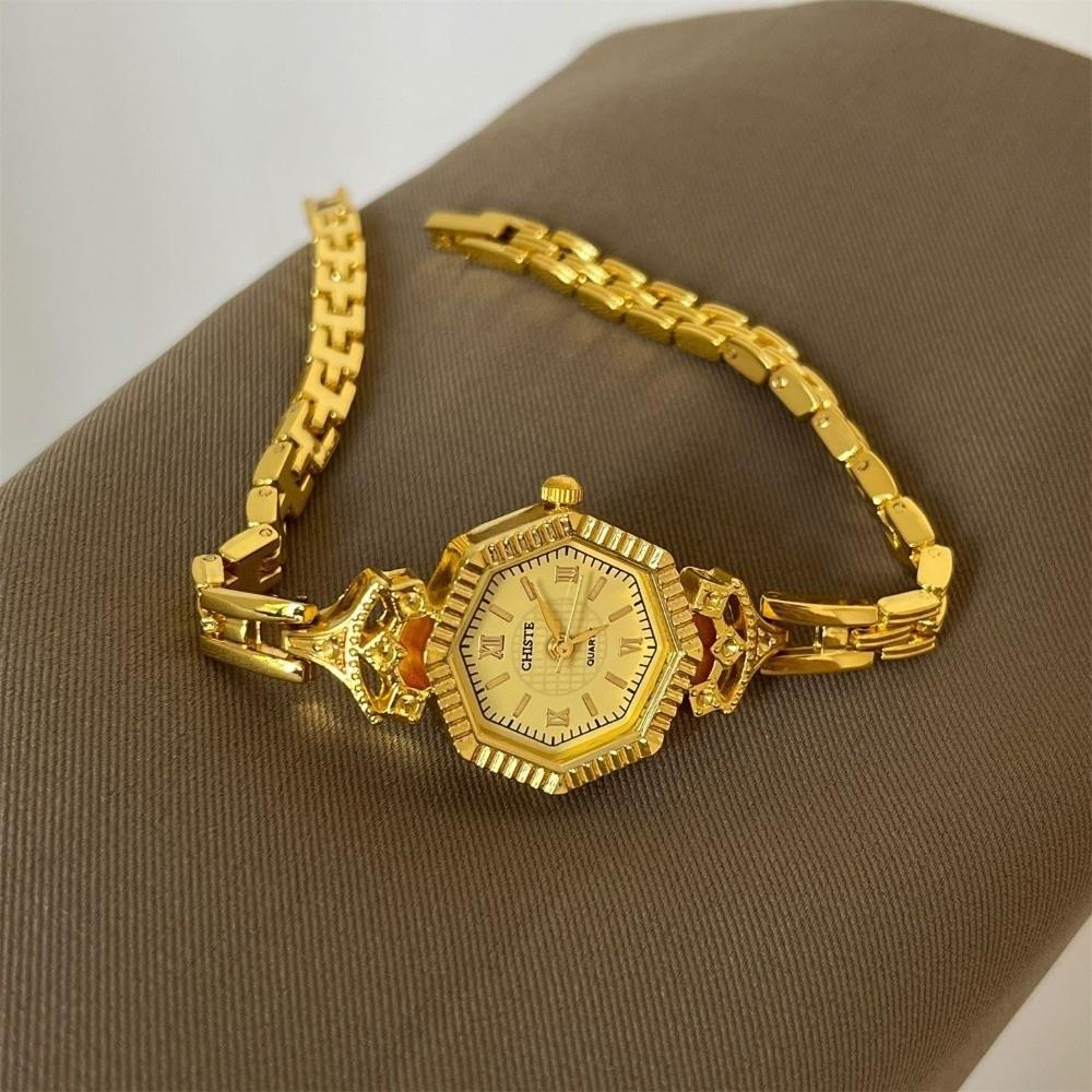 Adjustable Golden Bracelet Watch Luxury Ladies Quartz Watches Fashion Quartz Watch Birthday Gift
