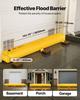 VEVOR Flood Barrier, 3.66 m Length x 51 cm Height Sandbag Alternative, Water Barrier for Flooding with Great Waterproof Effect