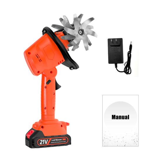 Cordless Mini Tiller Cultivator Sharp Blades High Speed Ergonomic Design Portable Battery Powered Electric Garden Tiller