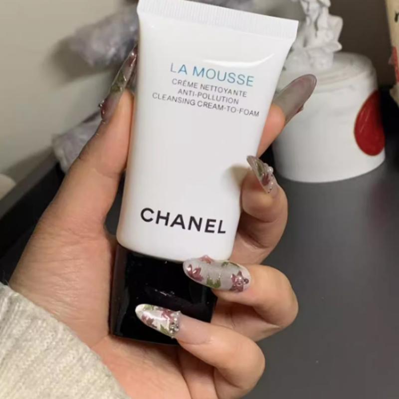Chanel Пробный дуэт для очищения и увлажнения - La Mousse + Hydra Beauty Micro Liquid Essence