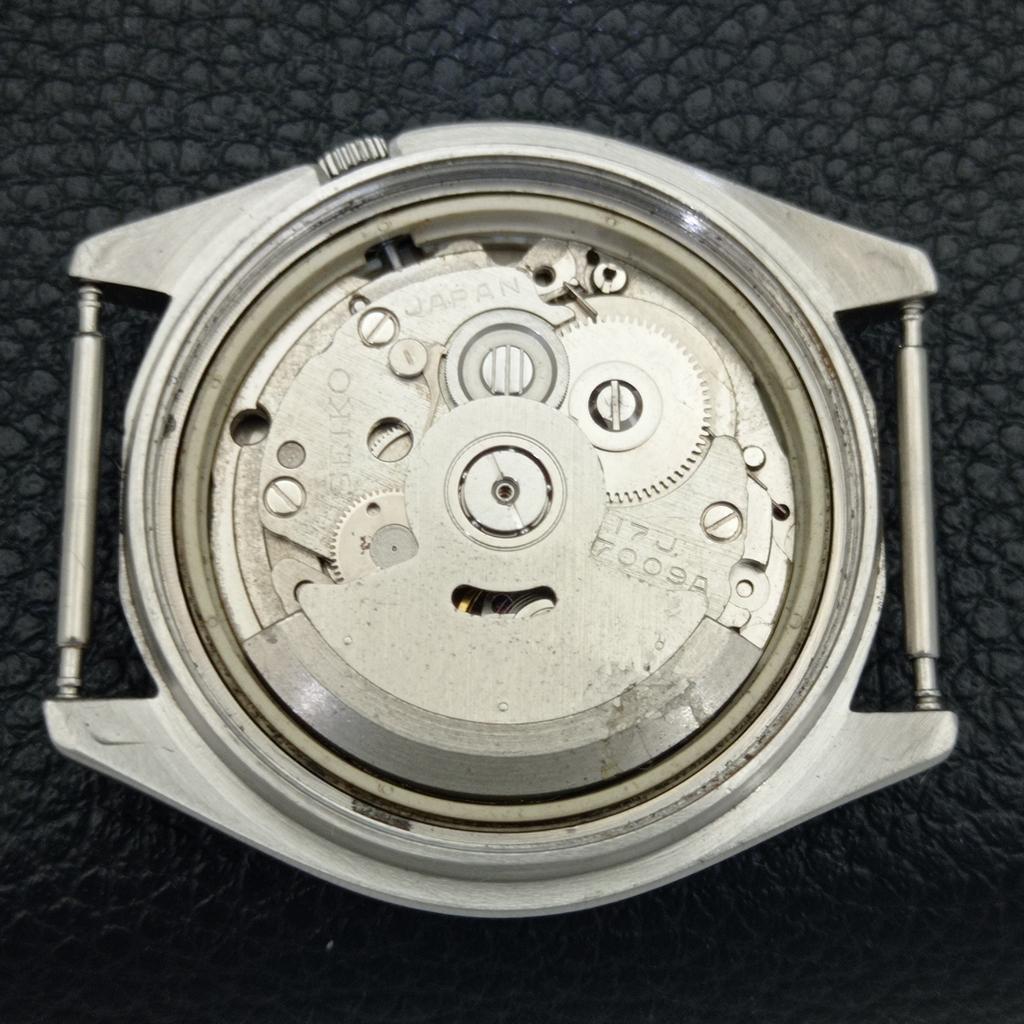 Seiko АВТОМАТИЧЕСКИЕ ВИНТАЖНЫЕ ЯПОНСКИЕ ЧАСЫ 7009A МУЖСКИЕ С ЦИФЕРБЛАТОМ FERRARI a700425-5 R203-a700425