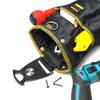 Сумка для инструментов из ткани Оксфорд 1680D, вращающийся быстросъемный подсумок для гвоздей для деревообработки, электрика, механика, органайзер для инструментов, пояс
