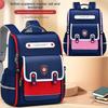 Sesame Baby School Backpack For Kids With Breathable Pu Material And Air Cushion Straps