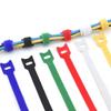 T-Shaped Self-Adhesive Velcro Cable Ties for Wire Management and Storage