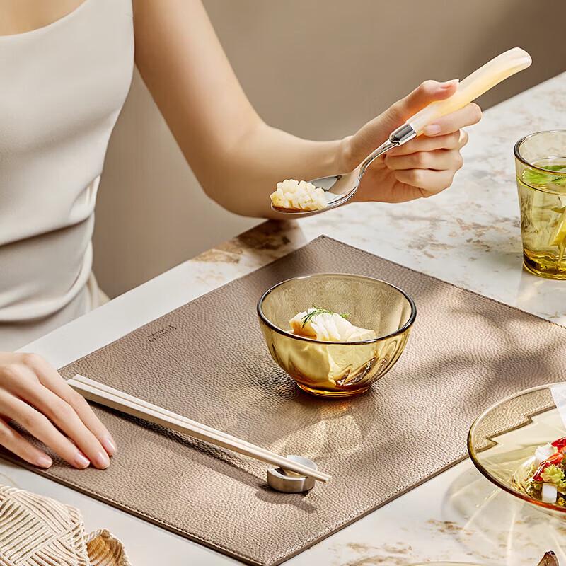 VISIONS Corning Amber Visions Glass 2-Piece Small Bowl Set