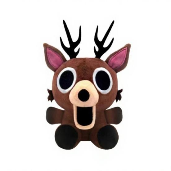 99 Nights In The Forest Plush Doll Soft Stuffed Deer Animal Toy Ultra-Soft PP Cotton Hugging Comfort Game Fans Gift Decor