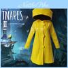 Прочный костюм для косплея Little Nightmares 2 Six, желтая куртка для Хэллоуина