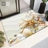 Beach Stone 3D Carpet Rugs For Hallway Doormat Indoor Entrance Home Fashion Kitchen Runner Rug Bathroom Mat Toilet Mat