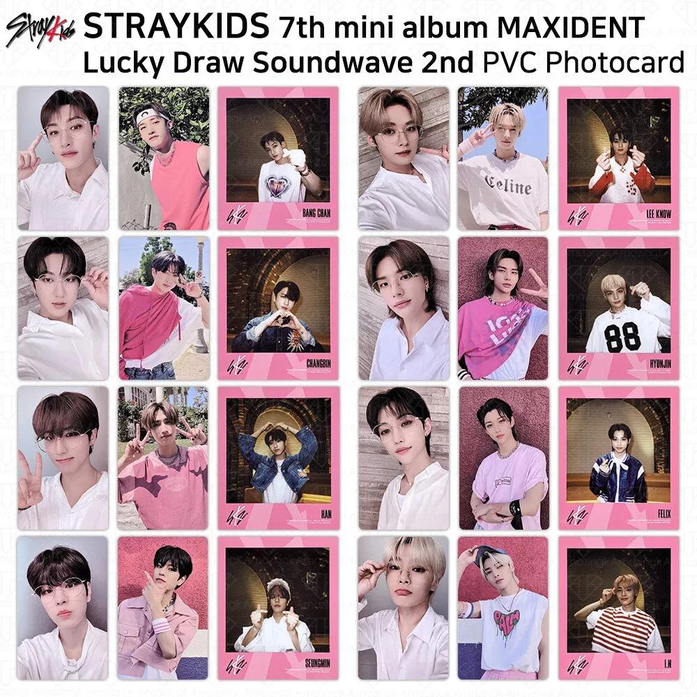 Stray Kids 7-й мини-альбом Maxident SoundWave 2-й розыгрыш фотокарточки Polaroid