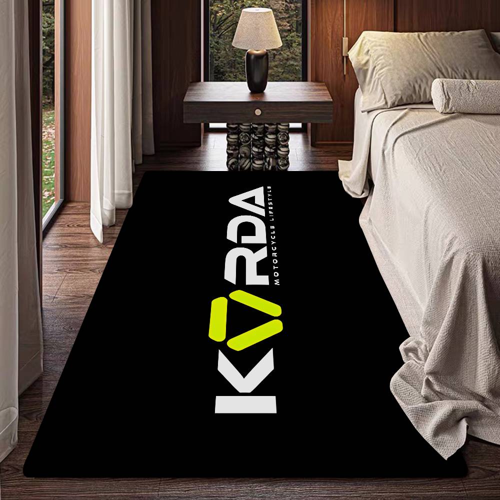 Korda Fishing Logo Kitchen Mat Kids Room Bedroom Decoration Balcony Anti-Slip Doormat Living Room Alfombra