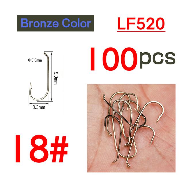 Крючок для вязания мух из высокоуглеродистой стали Bimoo с бородкой и без бородки, сухой, влажный, нимфа, куколки, ручейник, мошка, мухи, рыболовный крючок