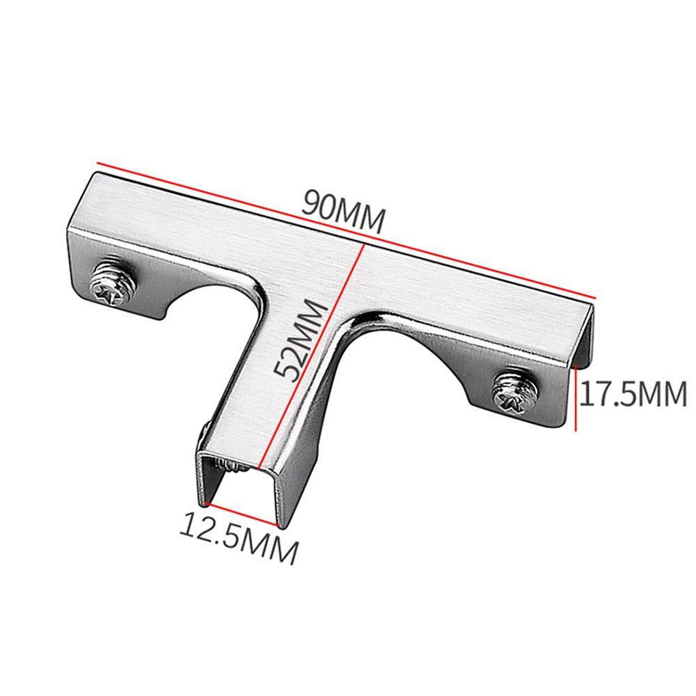 L-type Angle Corner Code T-cross Glass Clip Stainless Steel Reinforcement Fixing Clip Corner Guard Corner Buckle Hardware