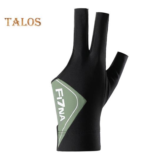 1 шт. Перчатка для бильярда с эластичной застежкой-лентой, регулируемый дизайн, нескользящая, для левой руки, 3 пальца, для бильярда