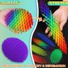 3D Printing Rainbow Stretching New Unique Puzzle Release Decompression Deformation Worm Colorful Elastic Net Toy