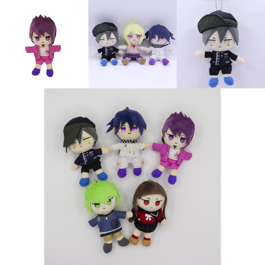 Очаровательная плюшевая кукла Danganronpa V3 с мягким наполнителем из PP-хлопка 15 см Коллекционная игрушка