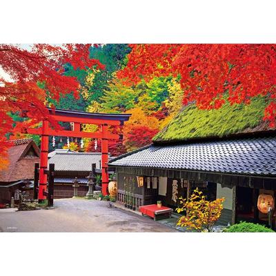 [Сделано в Японии] Пазл Beverly из 300 деталей Kyoto Chaya, окрашенный осенью (26 х 38 см) 300-108