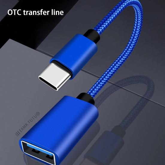 Адаптер USB C к USB Тип C OTG Кабель USB C «папа» к USB 2.0 «мама» Кабель-адаптер для офиса
