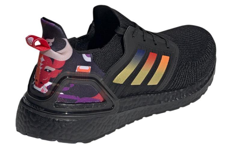 Men's Sneakers adidas Ultra Boost 2020 Chinese New Year (2021) Core Black/Gold Metallic-Collegiate Purple