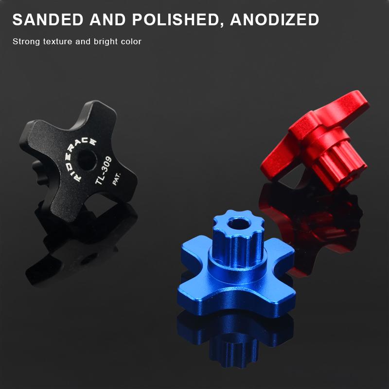 Bike Crank Remove Install Tool Aluminum Alloy Bicycle Crank Arm Cover Screw Wrench MTB Road Cycling Crankset Installation Tools