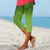 Women's Elastic Waist Pants Skinny Beach Pants