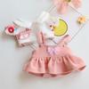 Casual Wears Overalls Fashion Cotton Pants 20cm Doll Trousers T-shirt Clothes 20cm Doll Clothes