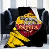 Rome Wolf Football club Printed Throws Blanket Soft Flannel Blankets for Couch Bed Gifts for Men Women Picnic blanket Christmas gifts