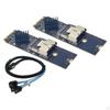 -Быстрая карта-адаптер M.2 NVMe - SFF 8087 SATA для And