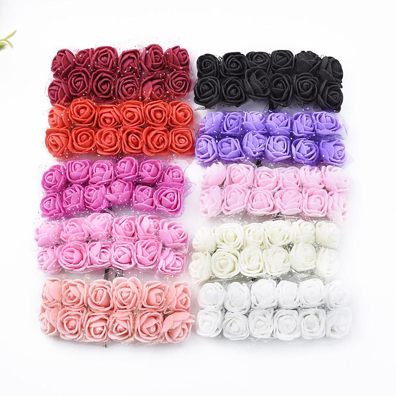 1/3 шт. Искусственные Пенопластовые Розы Цветы кружево Дом Свадьба Комната Декор Фестиваль Свадебные Букеты Венок Подарочная Коробка Садовая Арка Вечеринка DIY