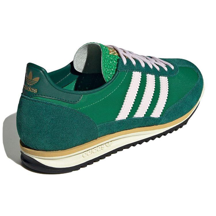 adidas SL72 Collegiate Зеленые женские кроссовки Night-Indigo Semi-Green-Spark IE3427