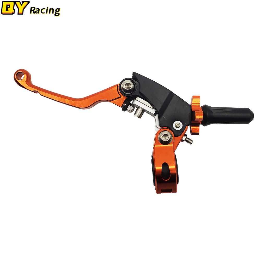 7/8 ''CNC 360° левый тормозной рычаг сцепления, окунь для велосипеда, мотоцикла, квадроцикла, запасной мотоцикл, модификация, левая ручка