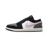 Jordan Air Jordan 1 Mist Gray Smile Low top Vintage Basketball Shoes Unisex Black Gray II3788-003(Team1715-Smile)