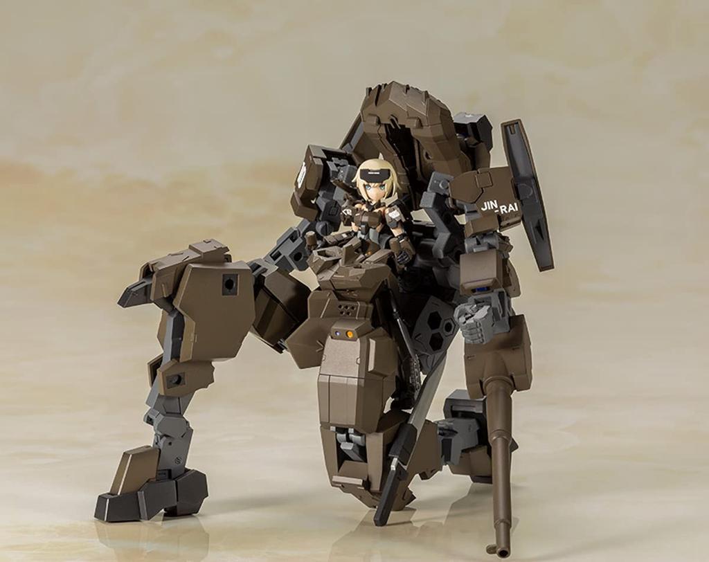 Kotobukiya Frame Arms Girl Hand Scale Gourai with Jinrai Armor Height 173mm NON Scale Plastic Model FG106 Approx.