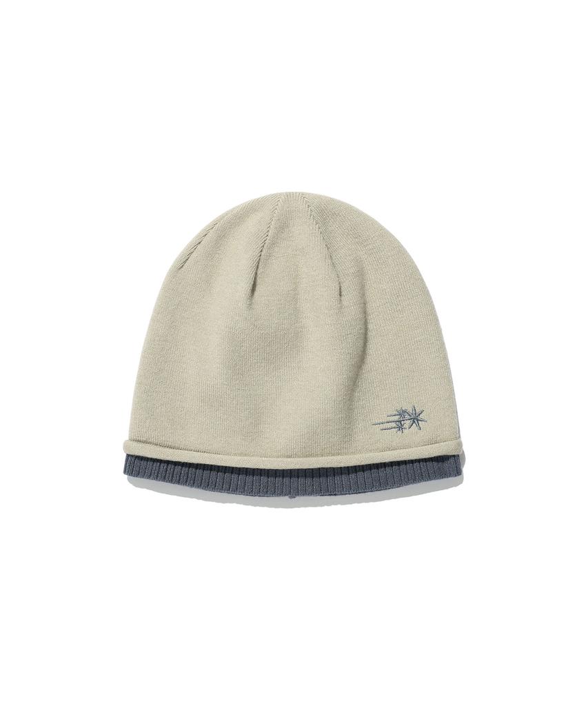 NICEGHOSTCLUB Layered Knit Beanie_Light Green(Ng2Gfuab21A)