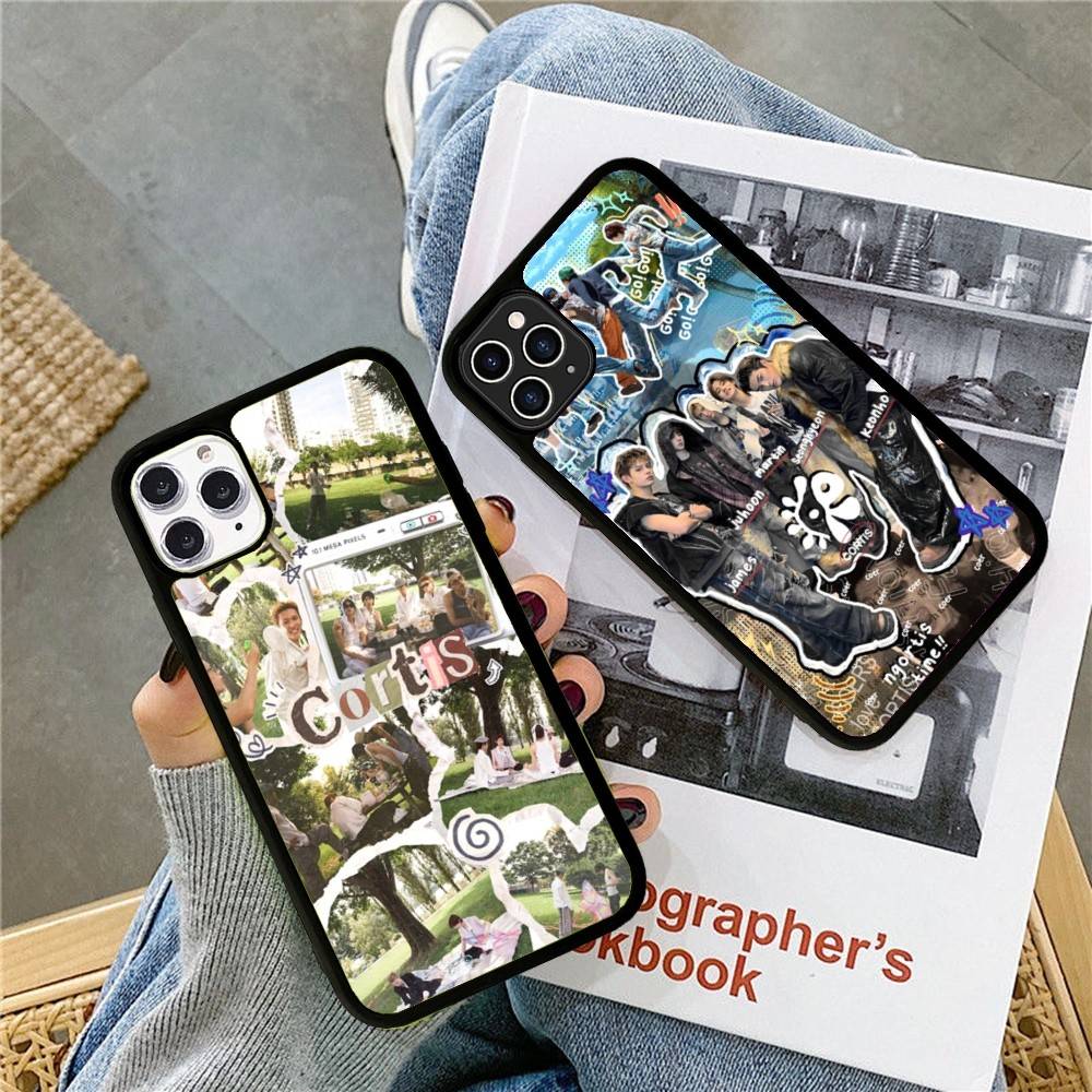 Модная C-CORTIS Для iphone 17 Air 16 15 14 13 12 11 Pro Max TPU+PC Плюс Ударопрочная Задняя Крышка Телефона
