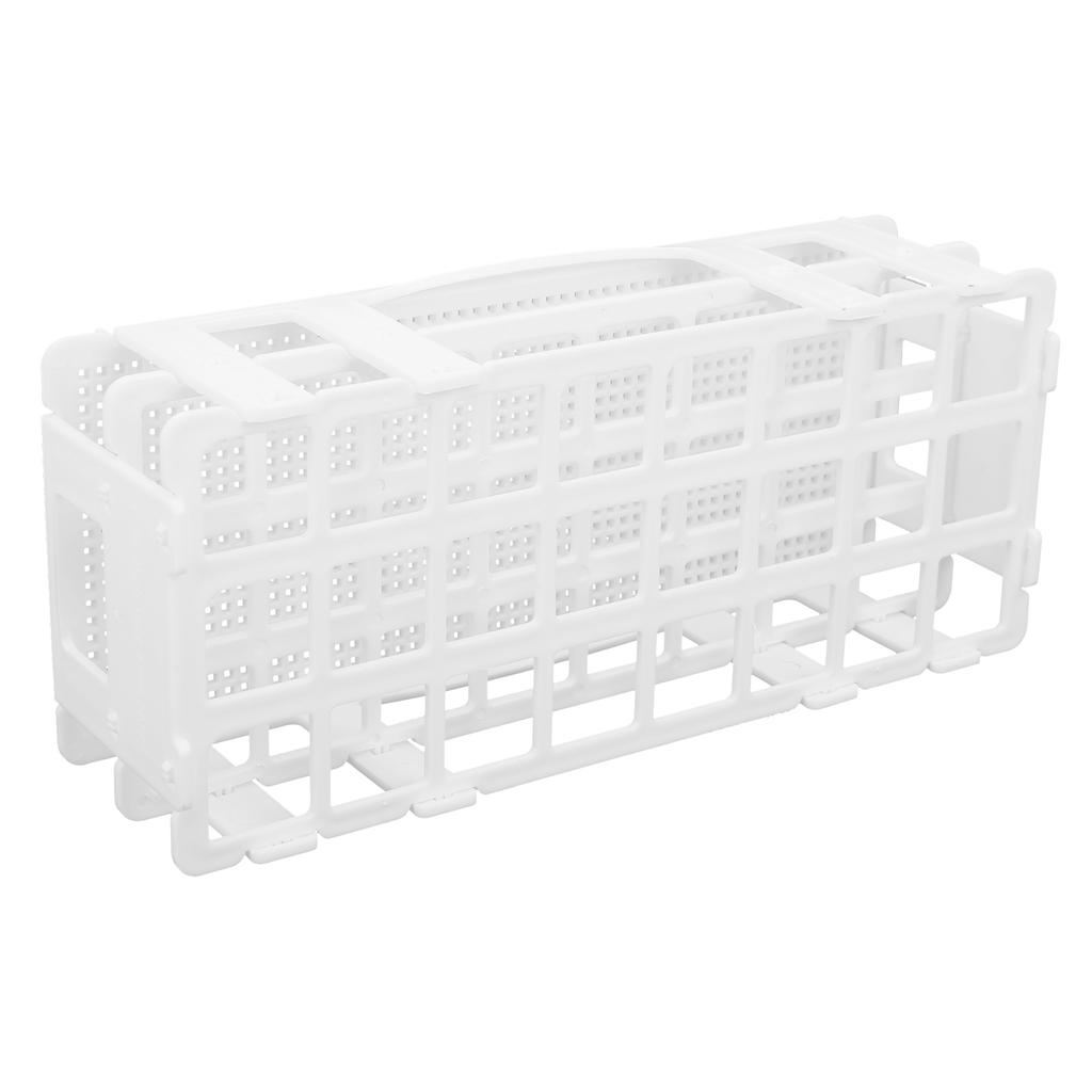 24‑Hole Plastic Test Tube Rack Assembly Detachable Sampling Tube Holder for Laboratory 25x25mm