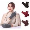 Warm Autumn And Winter Four-button Warm Gloves Touch Screen Gloves Ladies Touch Fashion Gloves