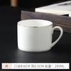 Кружка костяной фарфор с золотым ободком набор кофейных чашек роскошный цветочный керамический английская чашка и блюдце бизнес Отель американская посуда для кофе кружка
