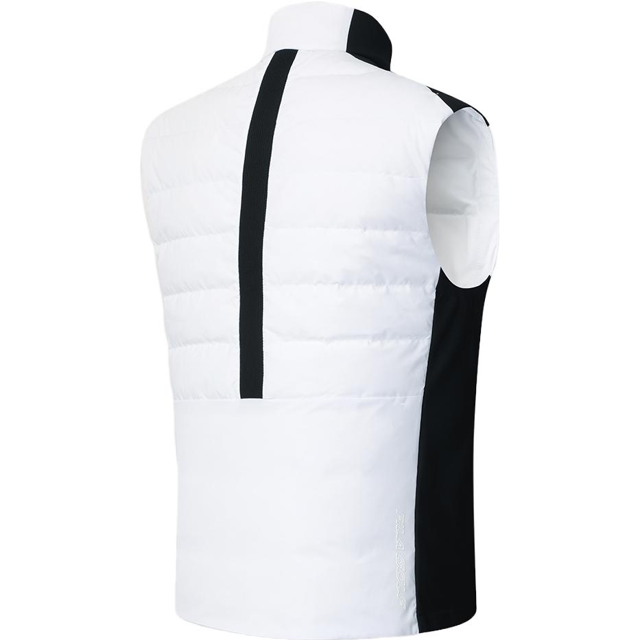 New FILA Down Vest Men's Jade White A11M345908F-WT