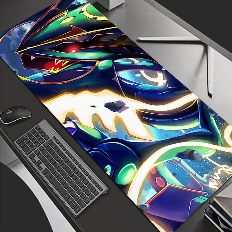 Gaming Mouse Pad Large Computer PPokemons Charizard Mousepad Desk Mat PC Anime Carpet Keyboard Gamer Accessories Table