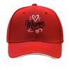 Playful Mama Script Heart Lettering Sandwich Baseball Cap Sun Cap Outdoor Workouts Hat