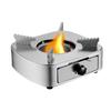 Mini Alcohol Stove Burner Stainless Steel Adjustable Firepower Windproof Drawer Style