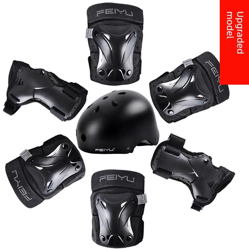 Skateboard Protective Clothing Suit Protective Protective Equipment Adult Professional Roller Skating Skating Skating Protective Full Set of Girls'