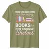 Натуральная Жизнь Книголюбы Унисекс Футболка Не Бывает Слишком Унисекс Книги